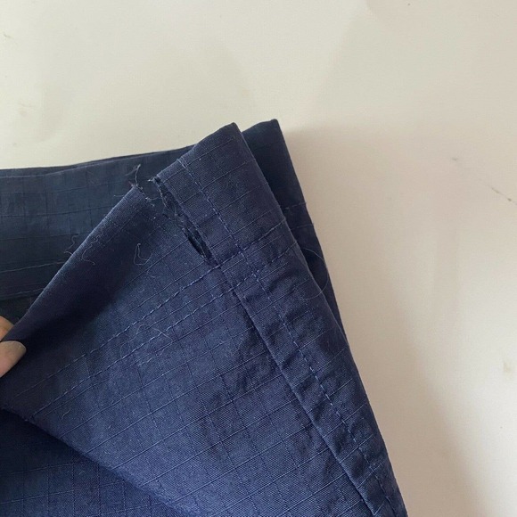 Nike Vtg Athletic Nylon Pants Sz XL blue - Picture 5 of 10